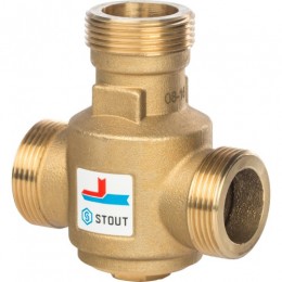 Stout Термостатический смесительный клапан G 1)4 1/4 НР  55°С