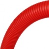 Stout Труба гофрированная ПНД, цвет красный, наружным диаметром 20 мм для труб диаметром 14-18 мм, длина 100 м